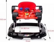 Chodítko dětské - SPEEDER red - Toyz - obrázek 2