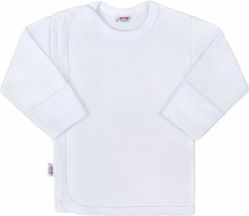 Košilka kojenecká bavlna - CLASSIC bílá - vel.50 - obrázek 1