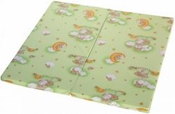 Ohrádka dřevěná Scarlett - KLÁRA buk přírodní - 135x145cm varianta s matrací - obrázek 1