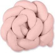 Mantinel do postýlky copánkový - MAGIC LOOP starorůžový - obrázek 3
