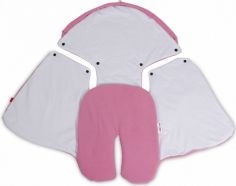 Zavinovačka do autosedačky fleece/bio bavlna - MEDVÍDEK šedý - obrázek 4