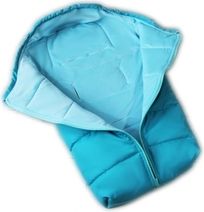 Dětský fusak Velvet - ARTIC LUX modrý - BabyNellys - obrázek 4