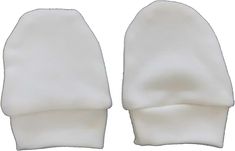 Rukavice kojenecké bavlna - LEM bílé - vel.0-3 měs. - obrázek 1