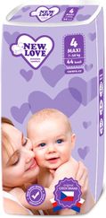 Pleny jednorázové NEW LOVE - MAXI 7-18kg - MEGAPACK 5x44ks - obrázek 1