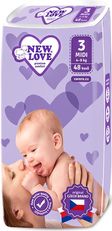 Pleny jednorázové NEW LOVE - MIDI 7-18kg - MEGAPACK 5x48ks - obrázek 1