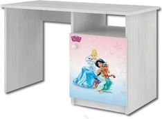 Dětský psací stůl Disney - PRINCESS norská borovice - BabyBoo - obrázek 1