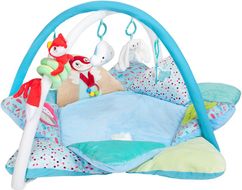 Deka hrací s hrazdami a melodií - LIŠKA modrá - BabyMix - obrázek 2