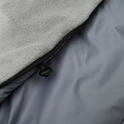 Fusak dětský 3v1 - KAPUCE S KOŽÍŠKEM šedý - NewBaby - obrázek 3