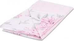 Dětská deka s Velvet Lux - PLAMEŇÁK růžový - BabyNellys - obrázek 1