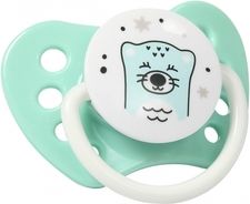 Dudlík silikonový zkosený Babyonol 2ks - NATURAL NURSING mátový - 0-3měs. - obrázek 3