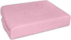 Prostěradlo do kočárku nepropustné froté - BABY NELLYS růžové - 75x35cm - obrázek 1