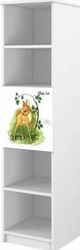 Regál dětský - SRNEČKA BAMBI bílá - BabyBoo - obrázek 1