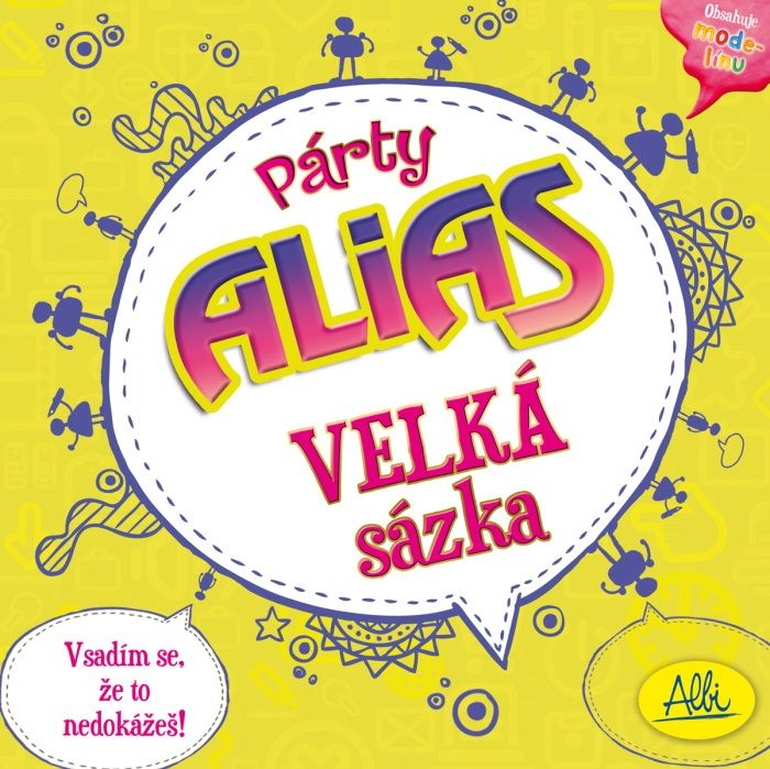 Společenská hra od ALBI - Párty Alias Velká sázka - obrázek 1