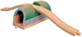 Dřevěné vláčky - Maxim tunel s nadjezdem - obrázek 1