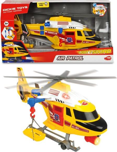 Dětský záchranářský vrtulník  41 cm - obrázek 1