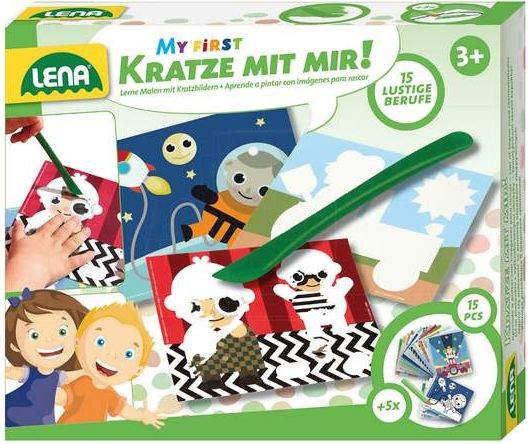 LENA 42636 Vyškrábej si své povolání - obrázek 1