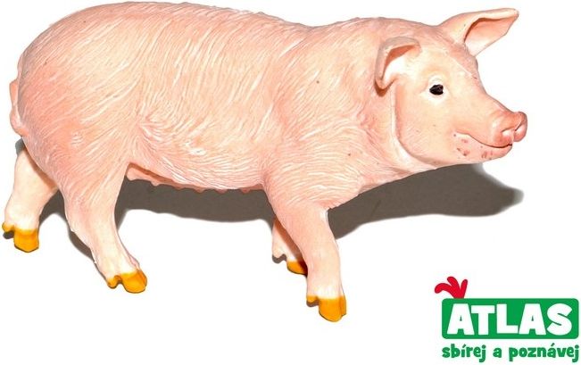 Figurka Prase 9x5,5cm ATLAS - obrázek 1