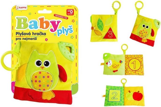 Kniha plyšová se zvuky - obrázek 1