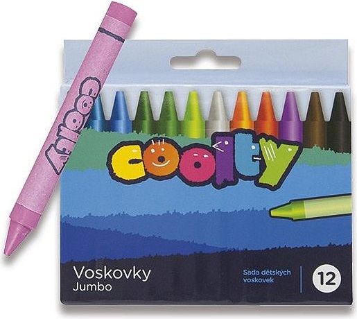 Coolty Voskovky Jumbo 12 ks - obrázek 1