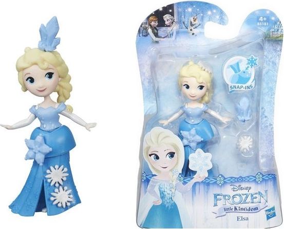 Mini panenka 10cm s doplňky Elsa Frozen - obrázek 1