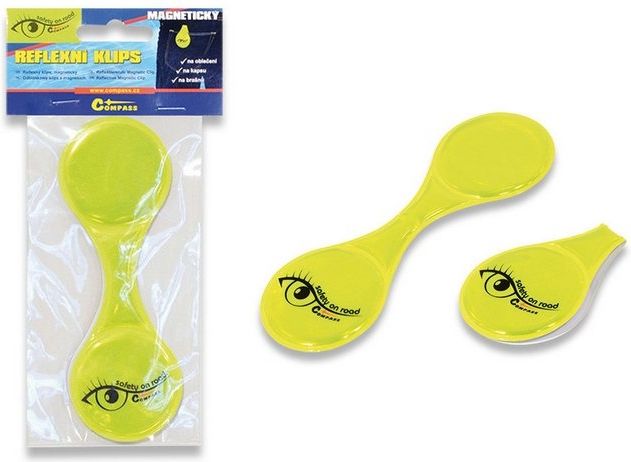 Klips magnetický reflexní S.O.R. - obrázek 2