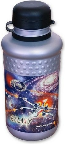 EMIPO Láhev na pití GALAXY 0,5 l (vesmír raketoplán) - obrázek 1