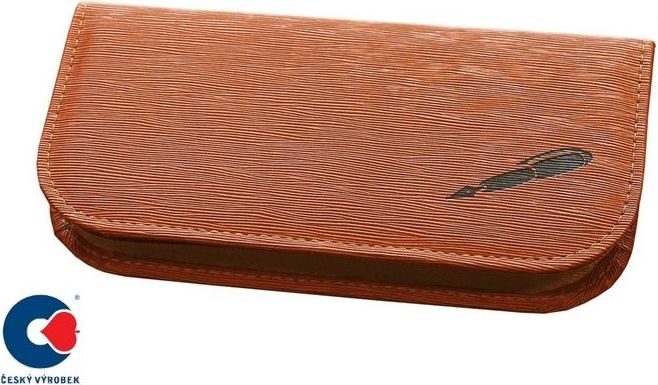 EMIPO Studentský PEREČNÍK 19x9,5x3cm Pero REZAVÉ PRÁZDNÝ - obrázek 1