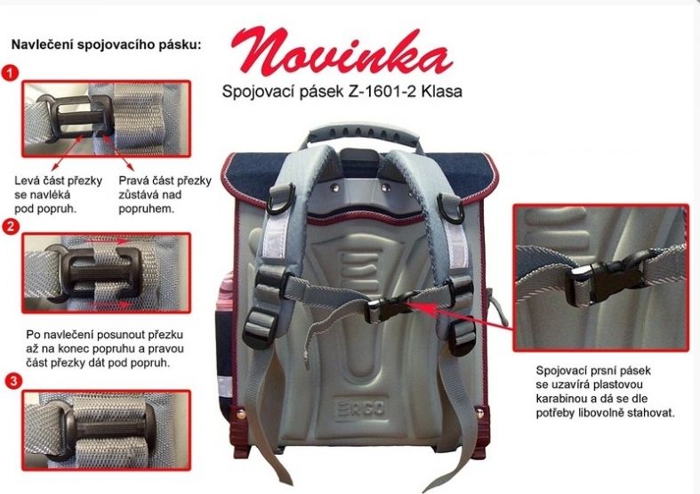 Školní aktovka Ergo One Emipo Pegas - Doprava Zdarma > varianta C. - obrázek 7