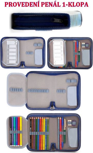 Školní aktovka Emipo 3 dílný set Ergo One > varianta City Cars - obrázek 15