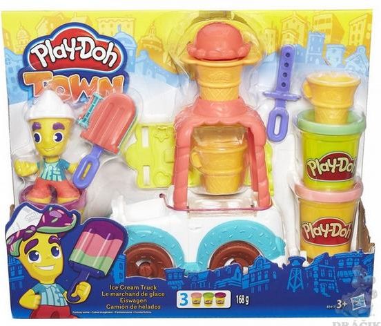 Hasbro Play-Doh TOWN ZMRZLINÁŘSKÉ AUTO - obrázek 2