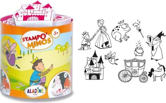 AladinE Razítka Stampo Minos - Pohádkový svět 10 razítek - obrázek 1