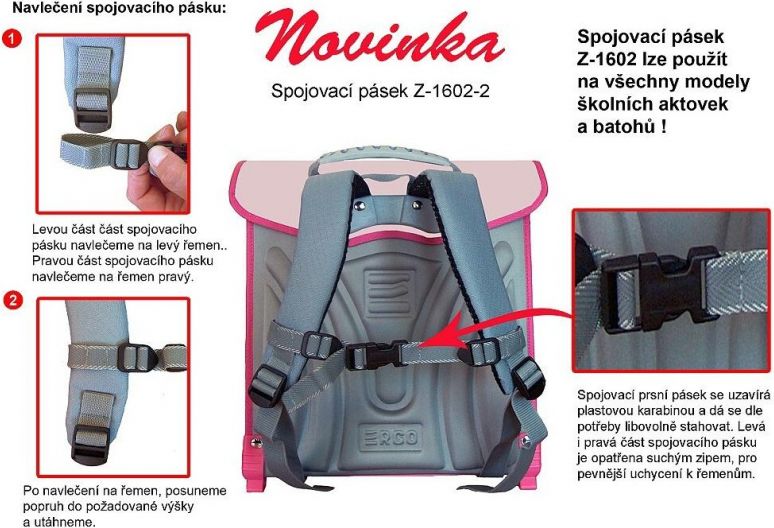 Školní aktovka Emipo 3 dílný set Ergo One > varianta Rescuer - obrázek 6