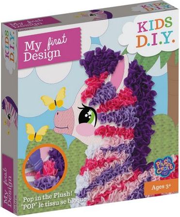 Rappa obrázek kreativní zebra s textilem - obrázek 3