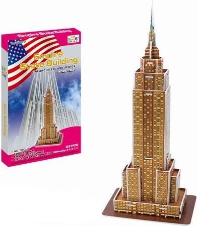 Puzzle 3D EMPIRE STATE BUILDING 23dílků - obrázek 1