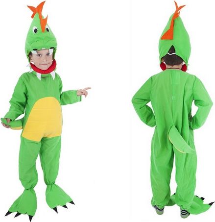 Rappa karnevalový kostým dinosaurus - obrázek 2
