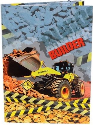 Školní box A4 sešity Emipo Builder bagr - obrázek 2