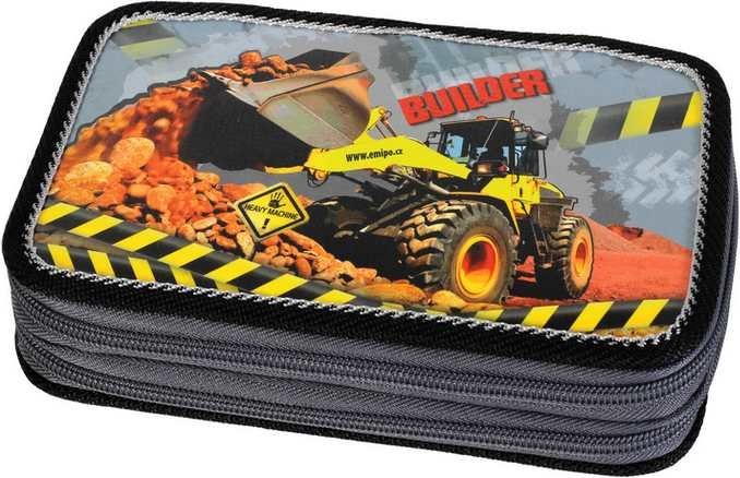 EMIPO Školní penál 2-patra Builder PLNĚNÝ - obrázek 1