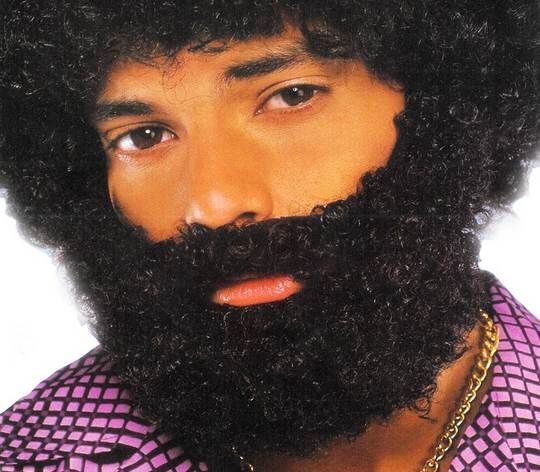 Vousy afro (karnevalový-žertovný-doplněk) - obrázek 2