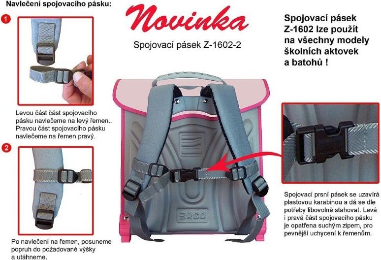 ERGO Školní aktovkový set EMIPO ONE Metropolis 3 dílný - obrázek 6