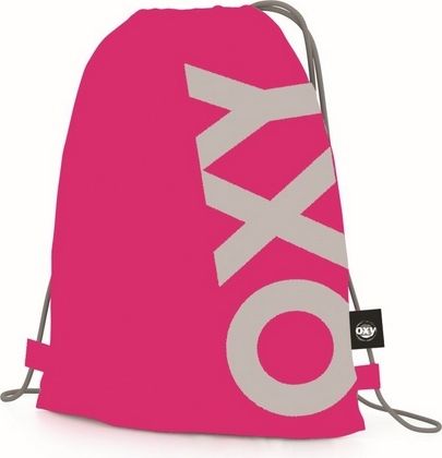 Karton P+P Karton P+P Sáček na obuv - batoh OXY Neon Pink - obrázek 1