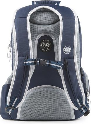OXYBAG Školní batoh Sport Blue Line White - obrázek 3