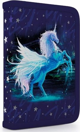 Karton P+P penál 1-patro s chlopní plný Unicorn - obrázek 1