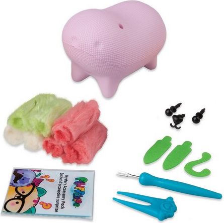 Kreativní výroba Morče růžové FLUFFABLES - NUGGET - obrázek 2