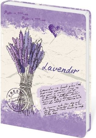 Zápisník Lyra Lavender - linkovaný S , 10 x 15 cm - obrázek 1