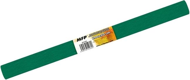 Krepový papír role 50x200cm tmavě zelený - obrázek 1