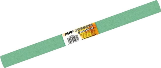 Krepový papír role 50x200cm světle zelený - obrázek 1