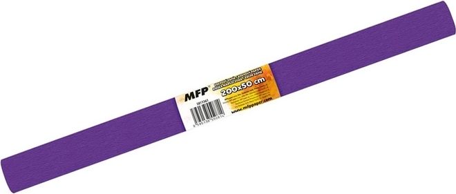 Krepový papír role 50x200cm fialový - obrázek 1