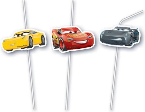 PROCOS Slámky Cars - obrázek 1
