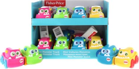 Fisher Price Mini monster autíčka FYL43 - obrázek 1
