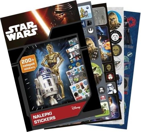Samolepky kniha 200 ks Star Wars (OxyBag Karton P+P) - obrázek 1